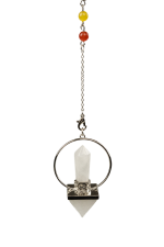 Kristal Kuvars Doğal Taş Pandül - Görsel 2