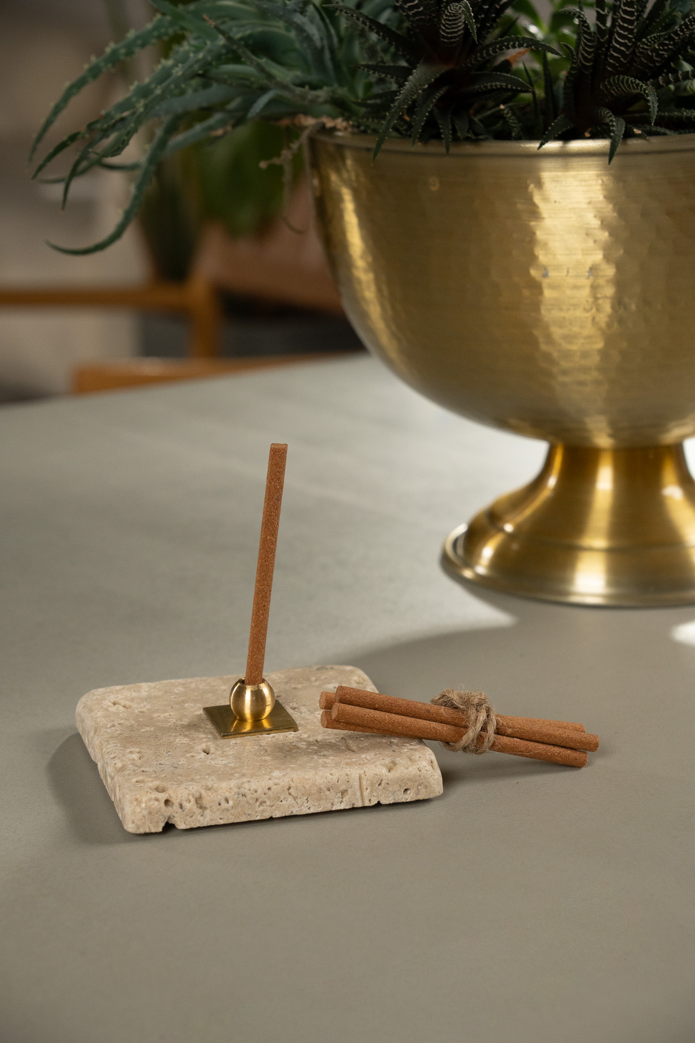 DSC05085-2 Cappuccino Traverten Stick Tütsülük - Görsel 1