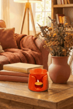 Lumiere Şömine Buhurdanlık Orange